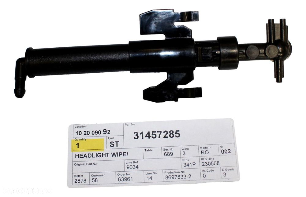 VOLVO XC40 prawy spryskiwacz reflektora OE - 2