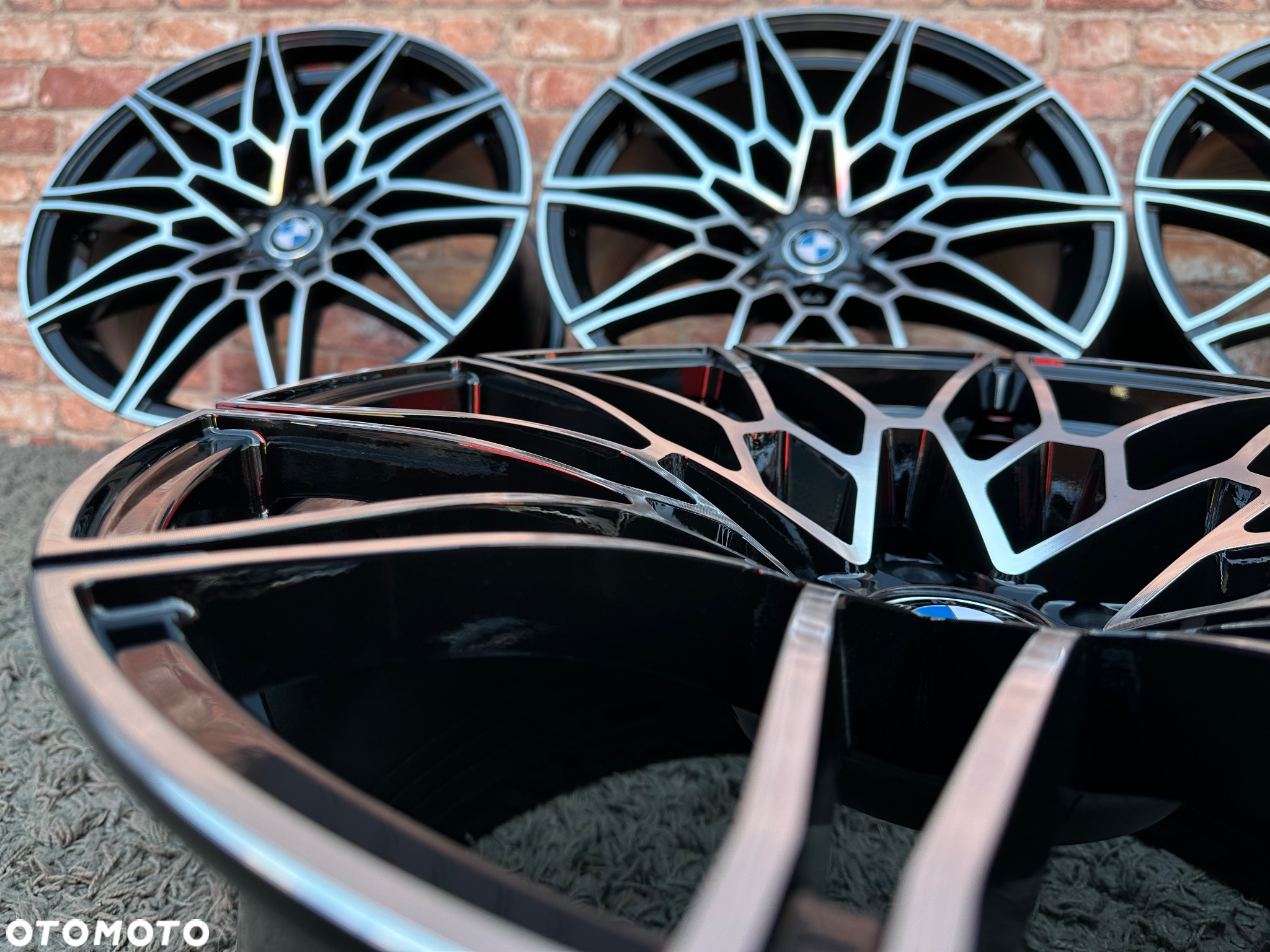 NOWE 8.5j 9.5j alufelgi 5x120 19 felgi do BMW seria 3 5 F10 E46 E90 F30 F32 F34 F01 F12 Z4 E60 xDrive M pakiet Styling jak Carbonado Solid Japan Racing - 14