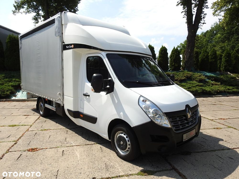 Renault MASTER PLANDEKA 8 PALET WEBASTO KLIMATYZACJA TEMPOMAT PNEUMATYKA  170KM - 21