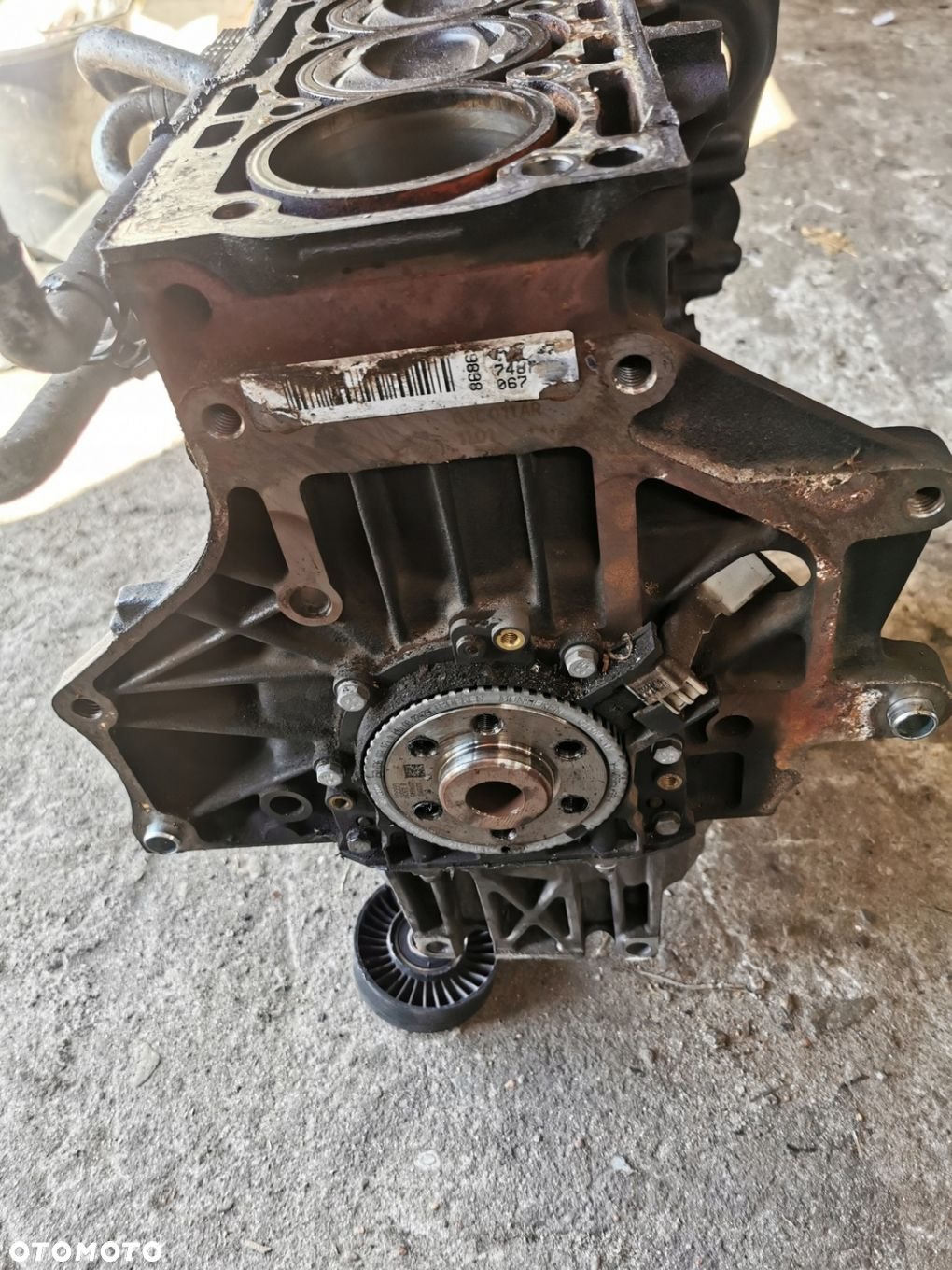 Błok silnika dół wał 1.4 TSI CAV Audi VW Seat Skoda - 4