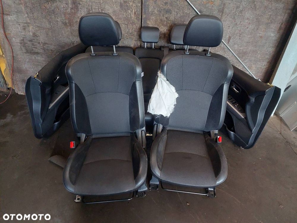 FOTELE KOMPLET LEWY PRAWY KANAPA TYŁ + BOCZKI MITSUBISHI OUTLANDER II - 3