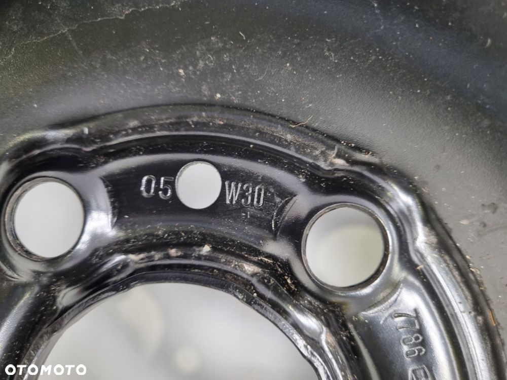 KOŁO DOJAZDOWE 125/80 R17 9209872 5x108 dojazdówka Volvo S60 I V70 II S80 I - 4