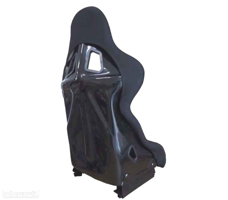 KIT BAQUET BACKET FIXA SPEEDWAY PRETA ESTILO EVO - 4