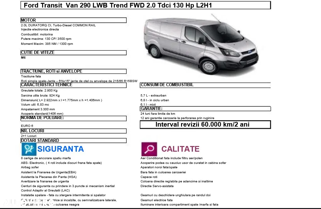 Ford Transit Custom - 19