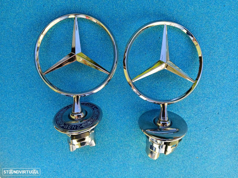 Emblema estrela capo Mercedes w204 w205 w203 w211 w212 w213 w210 w124 w126 w140 w168 w169 w176 w190 w202 w221 w222 - 1