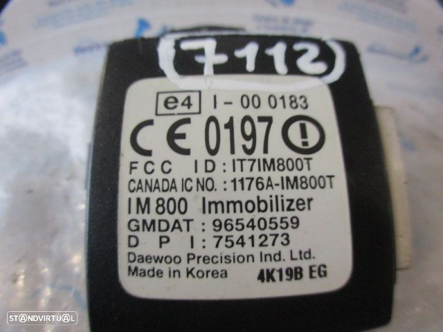 Sensor IT7IM800T 1176AIM800T CHEVROLET KALOS 2005 1.2I 72CV 5P AZUL Imobilizador - 3