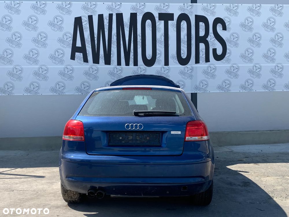 SILNIK AUDI A3 8P 2003 *SAMOCHÓD NA CZĘŚCI* 1900 MASKA LAMPA DRZWI LUSTERKO ZDERZAK GRILL BŁOTNIK KLAPA BELKA PRAWE LEWE PRZÓD TYŁ 2y/z5c - 2