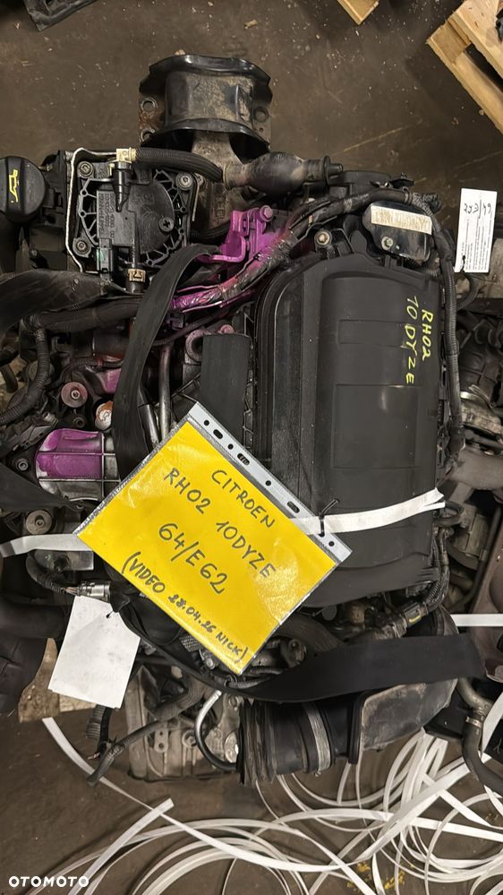 Citroen RH02 10DYZE 2.0 diesel silnik kompletny z pełnym osprzętem gotowy do montażu VIDEO PRACY SILNIKA - WHATSAPP LUB LINK W OPISIE - 6