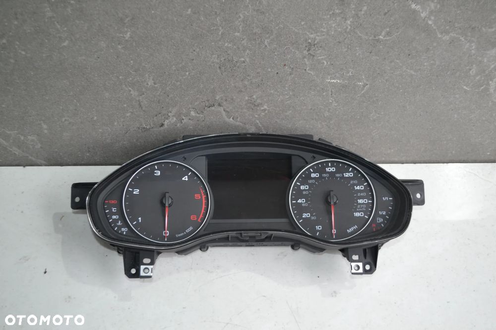 AUDI A6 C7 A7 2,0 3,0 TDI LICZNIK ZEGAR SPRAWNY ANGLIK 4G8920950S 0263678049 - 1