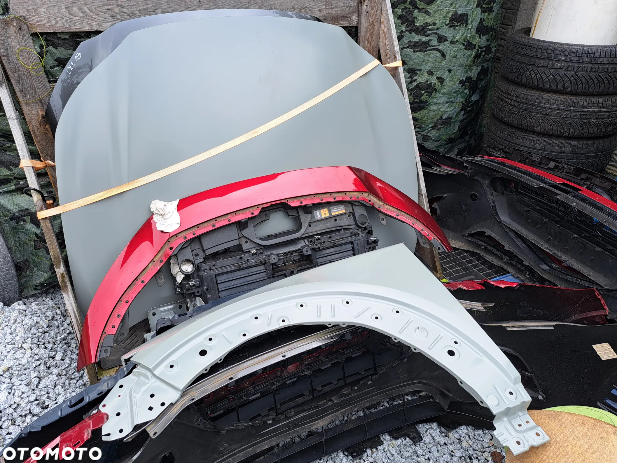 Zderzak Mazda 3BP  CX30 2019-24 Drzwi  wzmocnienie - 3