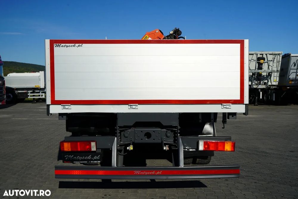 Iveco TRAKKER 410 / LIVRARE - 6,5 M + PALFINGER PK 19.001 SLD / PODEA RESISTENTĂ / 3 LOCURI / TELECOMANDĂ/ - 13