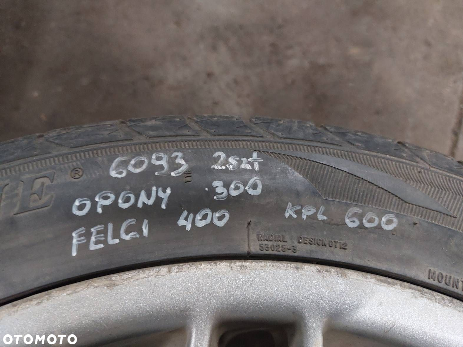 FELGI ALUMINIOWE 2 SZT DEZENT 4x100 17 CALI  ET35 FI60,1 - 2