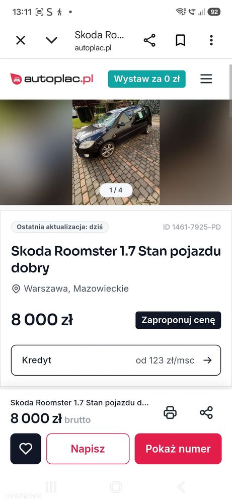 Skoda Roomster