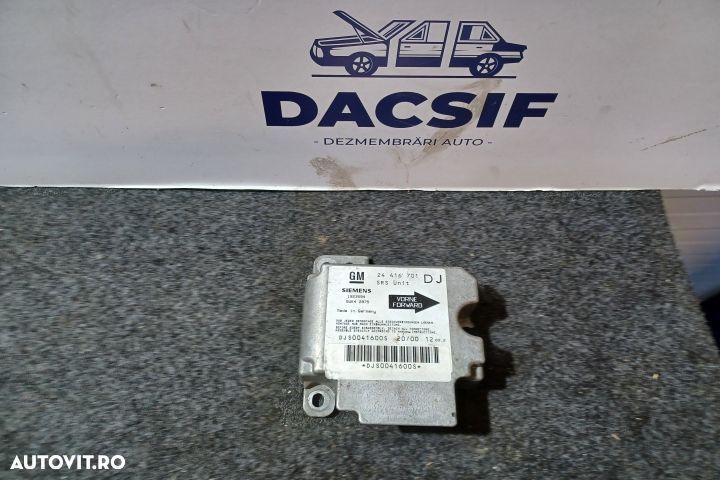 Calculator airbag 24416701 1923594 Opel Vectra B [facelift] [1999 - 2 - 1