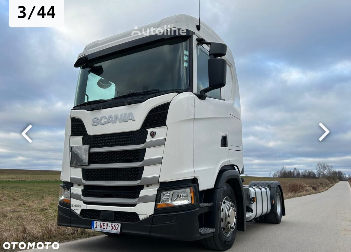 Scania R450 RETARDER HYDRAULIKA 7300kg / KLIMA POSTOJOWA z Niemiec HYDRAULIKA - 3