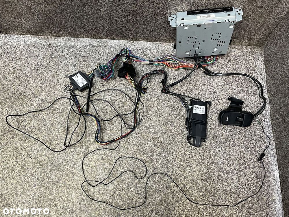 Radio ALPINE naped CD zestaw glosnomowiacy BURY Mini Jack BMW X3 F25 - 3