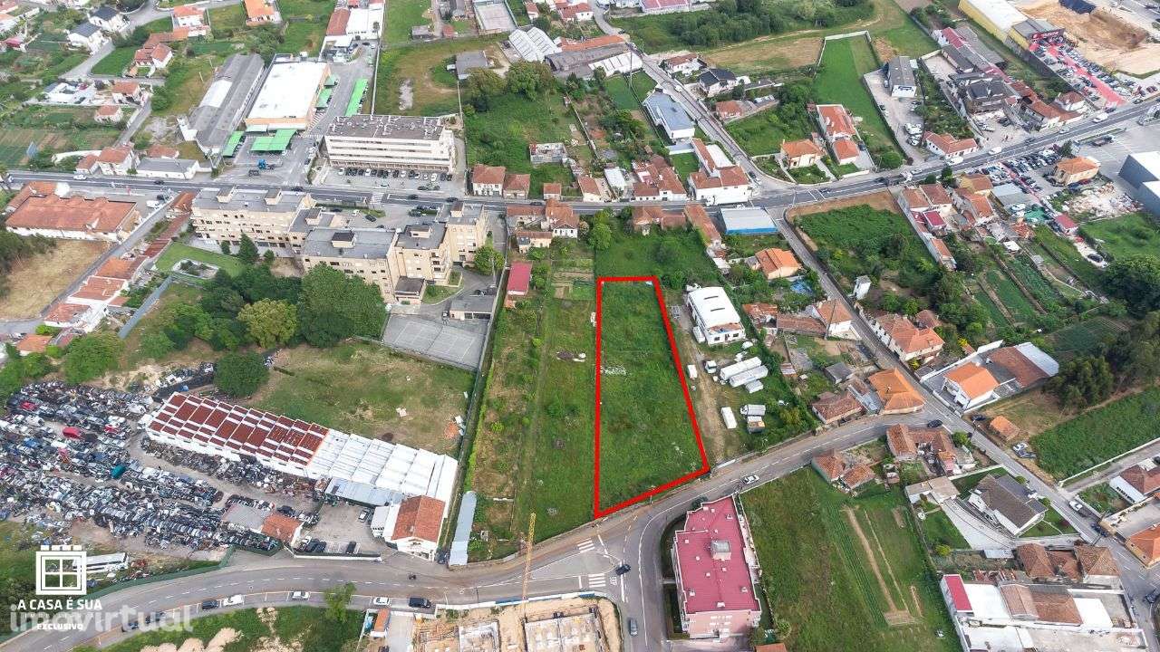 Terreno para Construção com 2.650 m2 em Lourosa - Exclusivo - Grande imagem: 4/12
