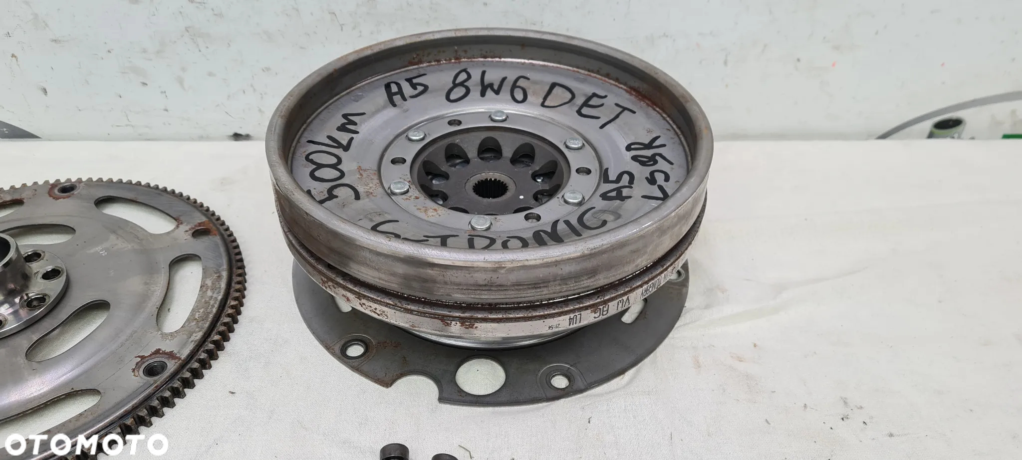 AUDI A5 8W6 KOLO DWUMASOWE ZAMACHOWE 06H105323AE 0CK105317AG 500KM ORGINAL S-TRONIC DET - 2