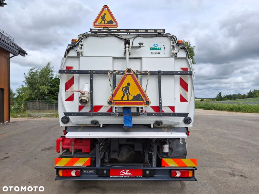 Renault Midlum 220 Zamiatarka Johnston VS500 Szczotki L/R Obie Strony Napęd Hydrostatyczny 2012r - 4