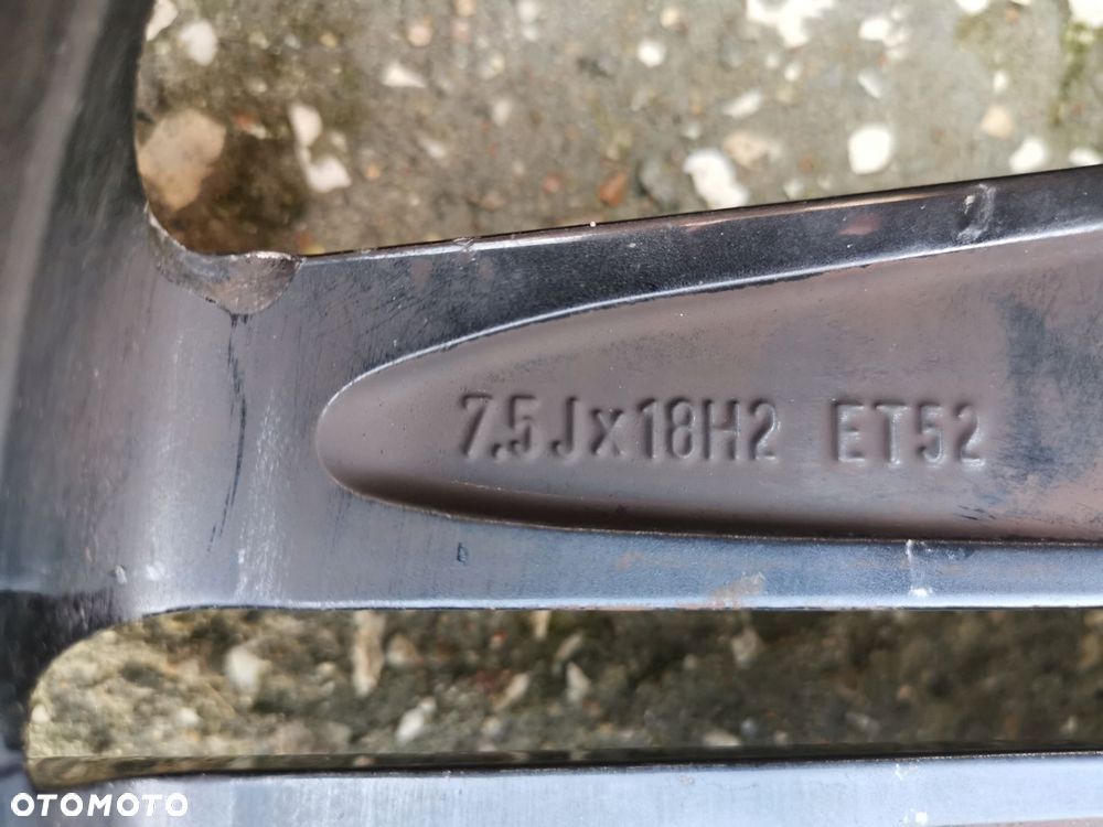 koła felgi aluminiowe mercedes-benz oe a1764010302 7.5" x 18" 5x112 et 52 - 8