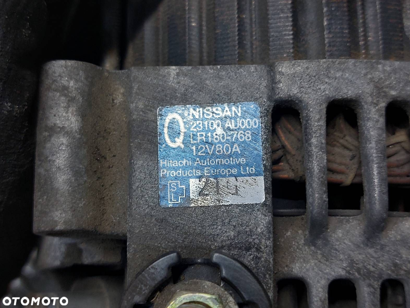 ALTERNATOR NISSAN PRIMERA P12 1.6 16V 23100AU000 - 3