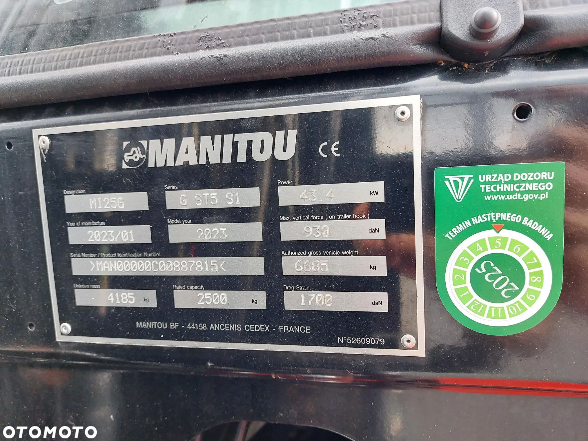 Manitou MI25G - 12