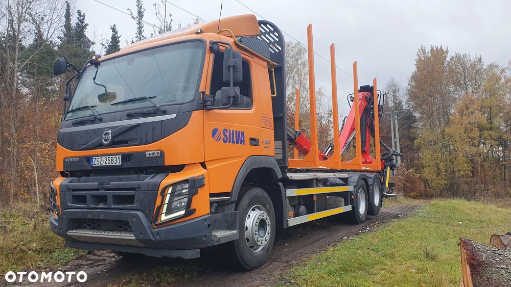 Volvo FMX 500 6x4 podnoszona oś - 4