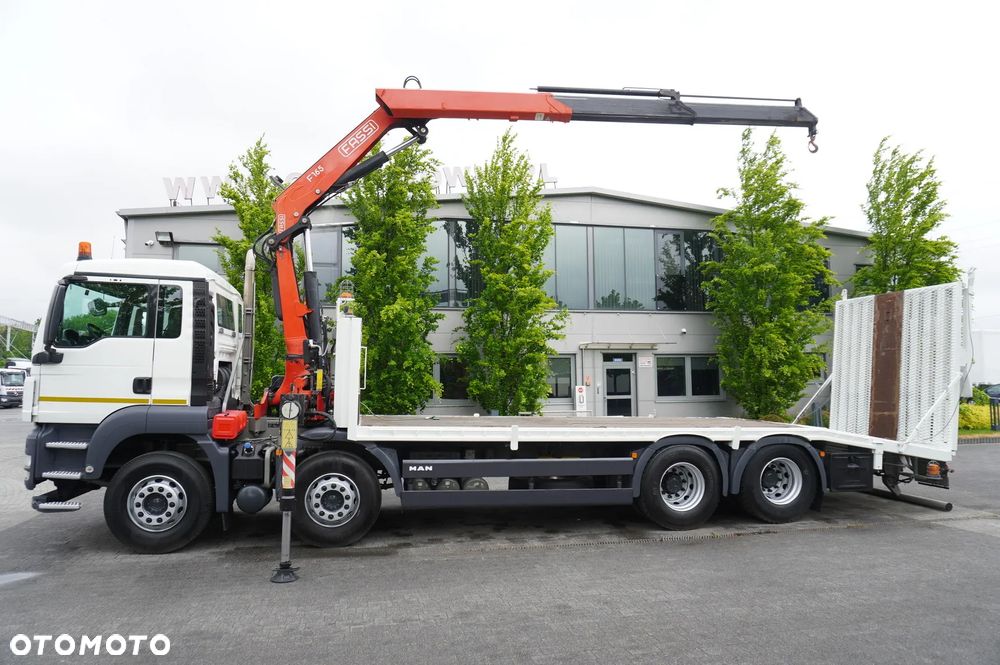 MAN TGS 35.360 8×2 / HDS Fassi F165A.2.22 / Pilot / Laweta 7,8 m - 3