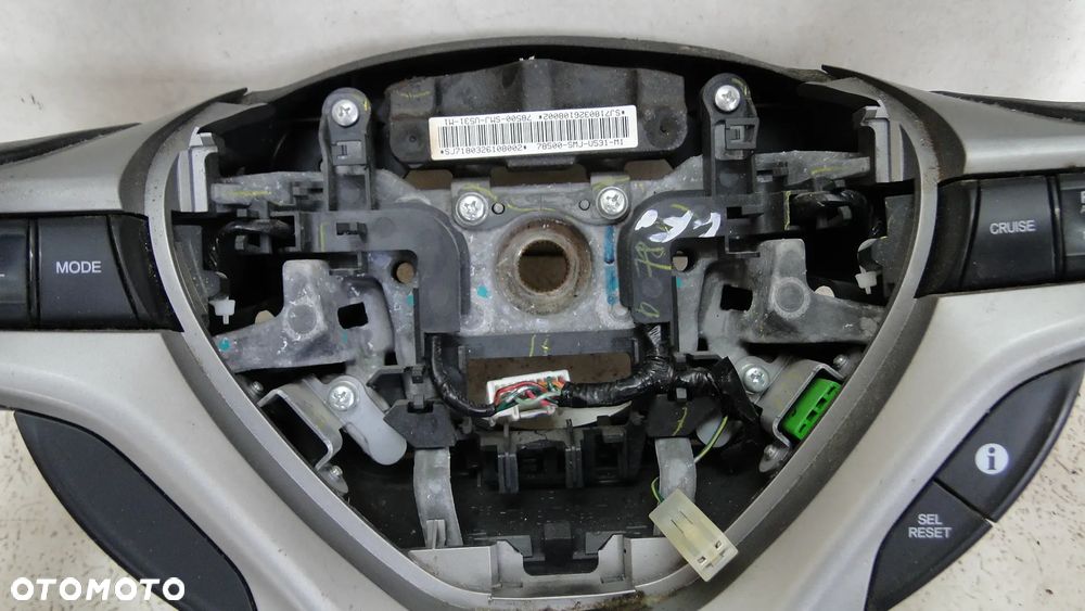 HONDA CIVIC VIII UFO KIEROWNICA SKÓRA MULTIFUNKCJA EUROPA - 3