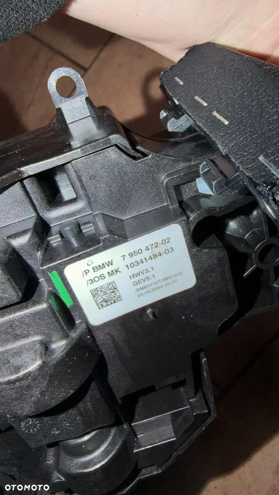 BMW X1 F48 X2 F39 WYBIERAK LEWAREK GAŁKA ZMIANY BIEGÓW EUROPA 7950472 - 3