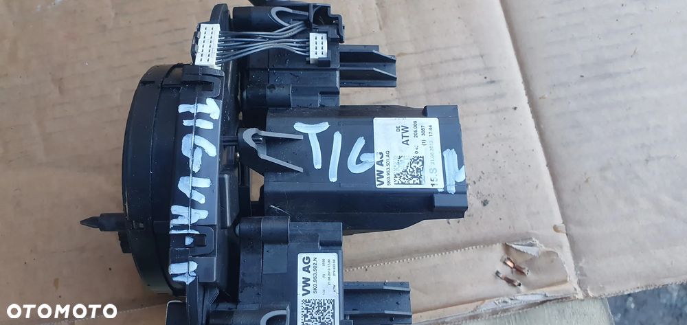 Manetki przełącznik zespolony pająk taśma VW Tiguan I Lift 5K0953569F 5K0953502N 5K0953501AQ - 12