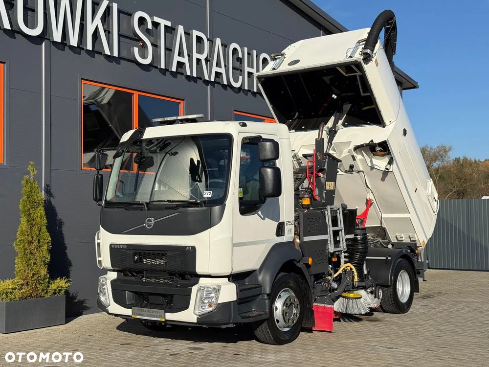 Volvo FL 15.250 Euro 6 // zamiatarka JOHNSTON VT652 //  BUCHER // odkurzacz , polewaczka - 1