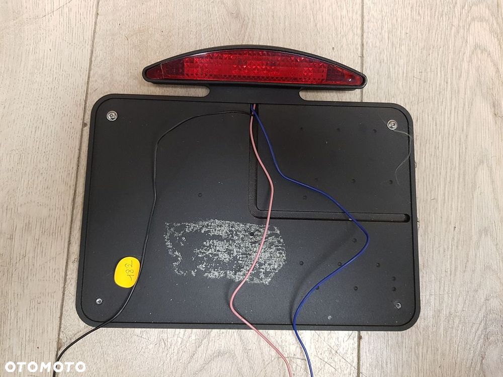 Uchwyt tablicy boczny lampa led Harley Chopper Cruiser - 5