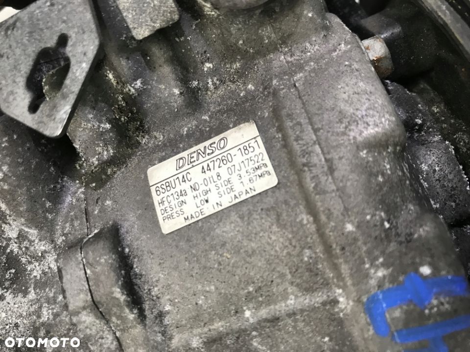 KOMPRESOR SPRĘŻARKA KLIMATYZACJI 6SBU14C BMW N47 - 2