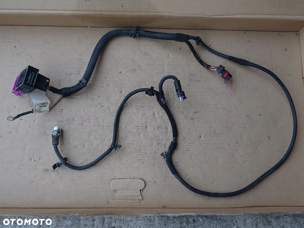 WIĄZKA PRZEWODY KABLE INSTALACJA WENTYLATORA I KLIMATYZACJI OPEL ZAFIRA B ASTRA H - 1