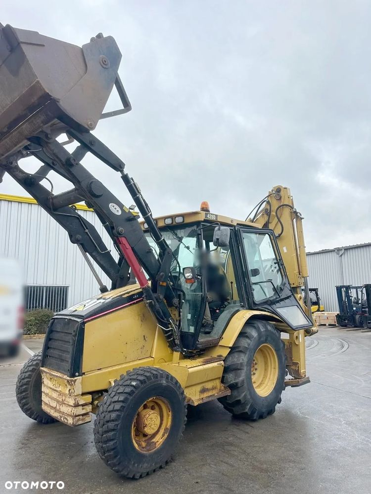 Caterpillar Koparko Ładowarka CAT Caterpillar 428D 428 D Osprzęt 5 Łyżek - 2