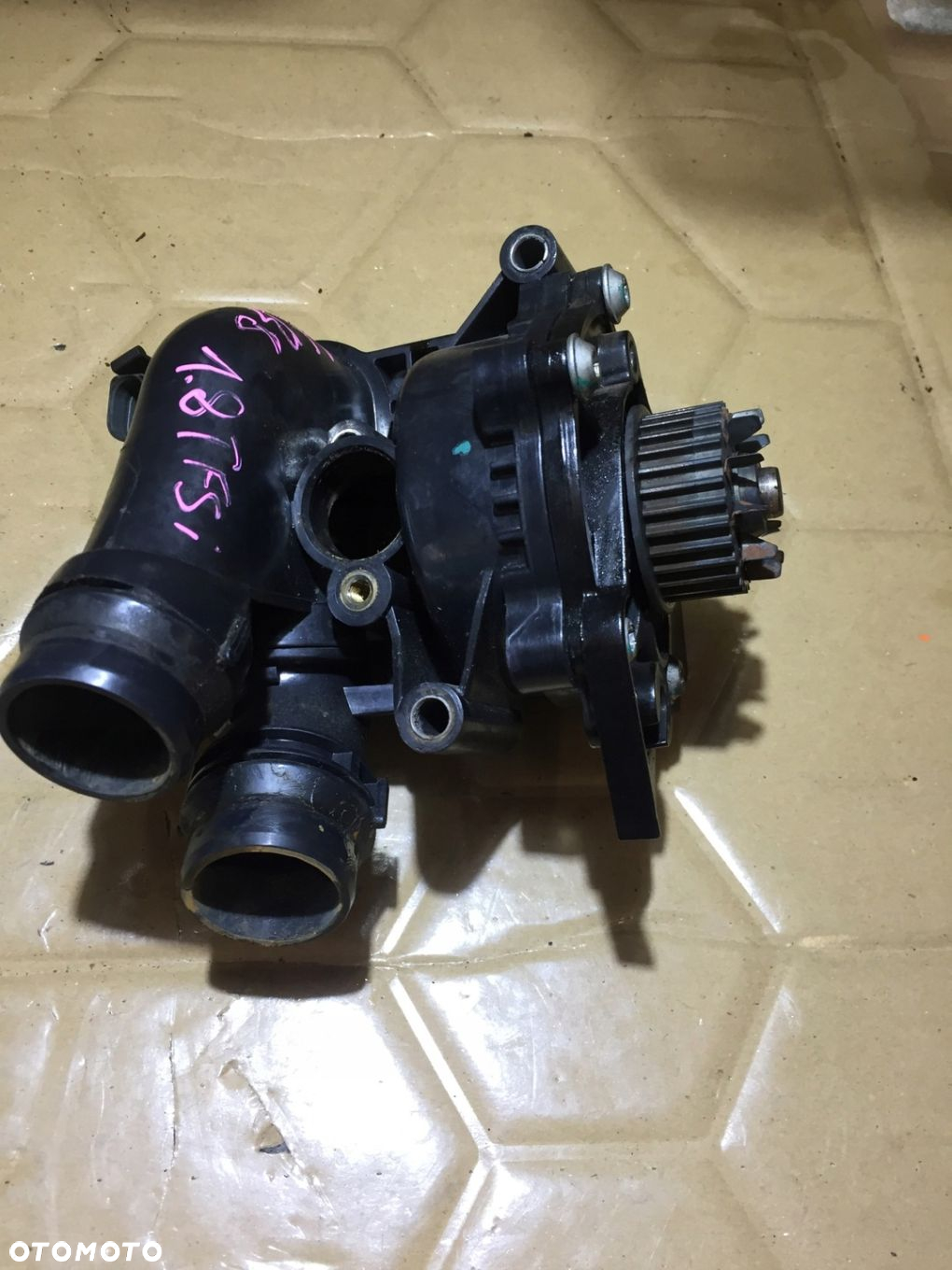 AUDI A4 B8 1.8 2.0 TFSI POMPA WODY TERMOSTAT - 3
