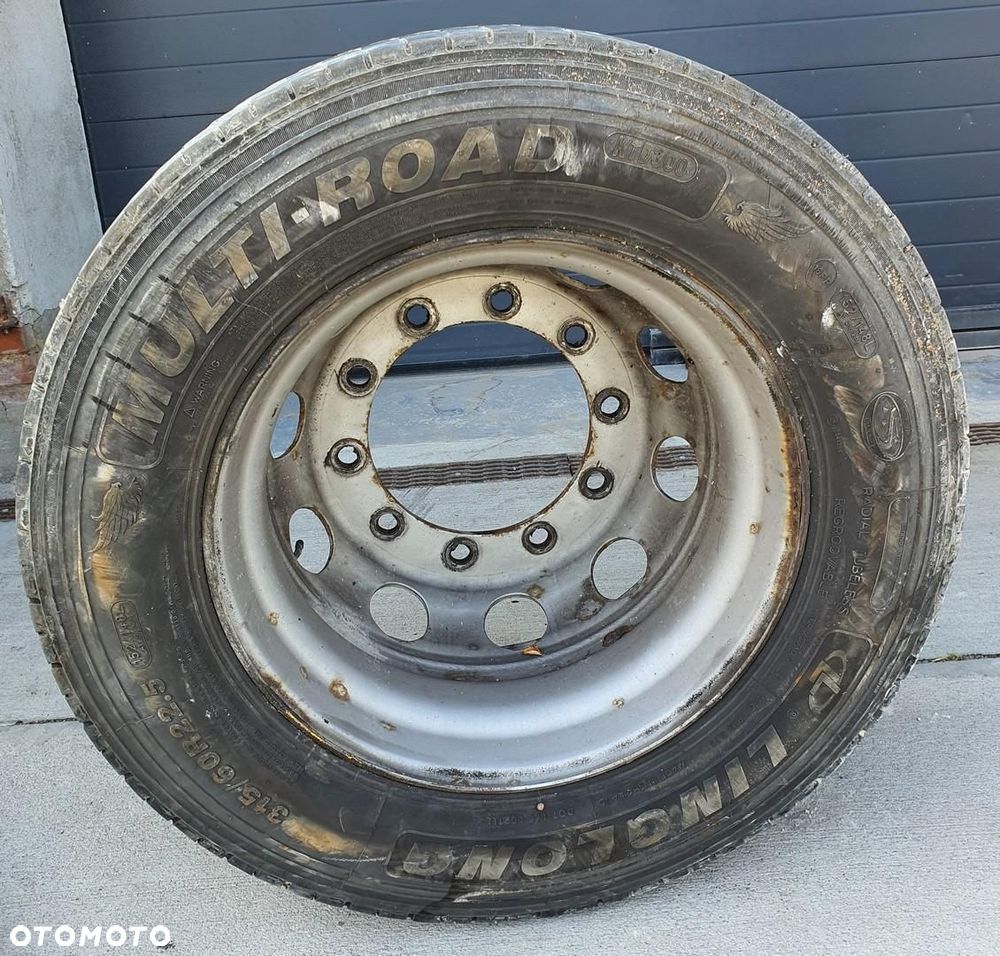 KOŁO FELGA 22.5X9 315/60/R22.5 MERCEDES ACTROS MP4 0024015502 - 9