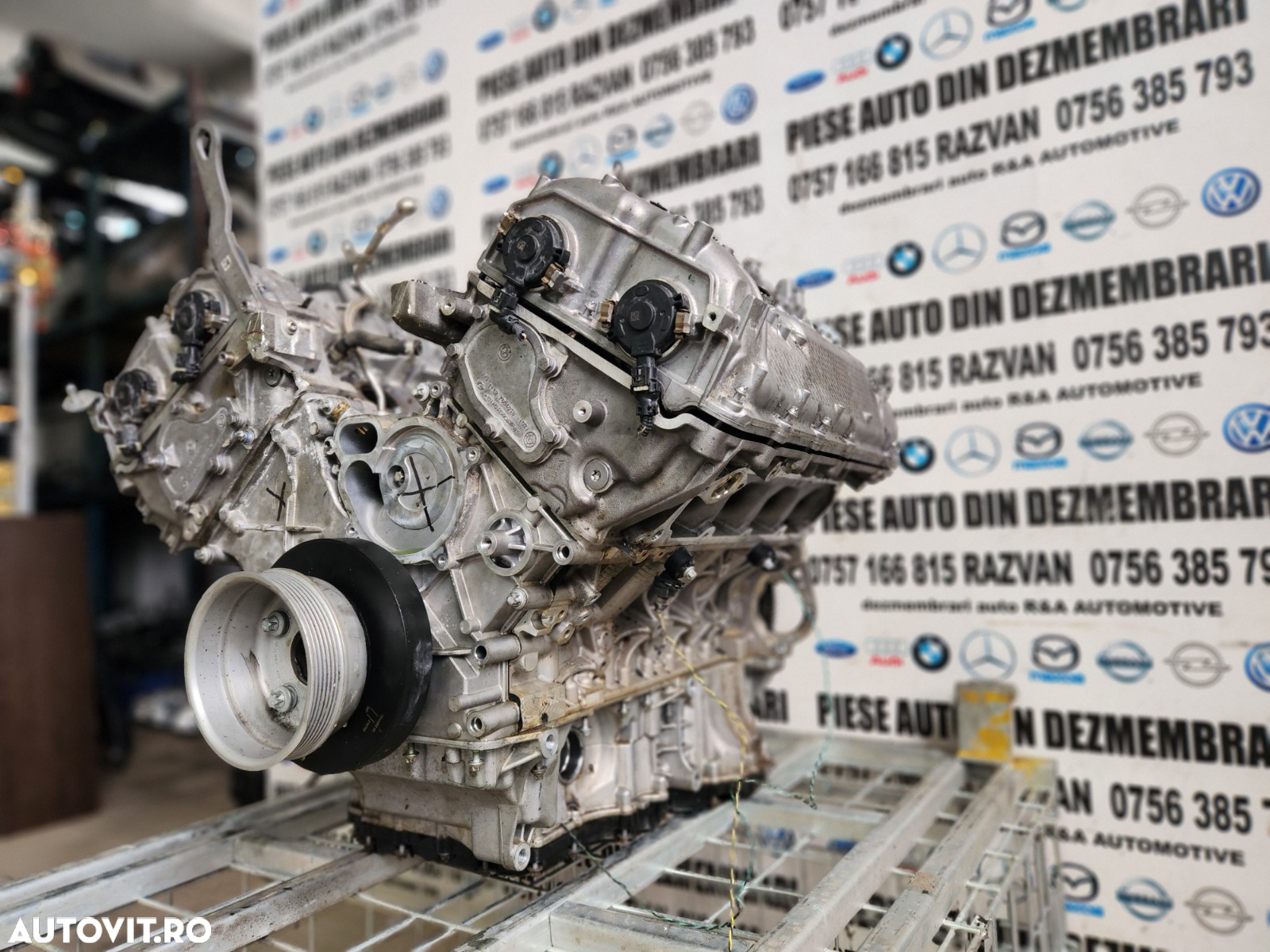 Motor Nou Bmw 4.4 Benzina M Power Twin Turbo Cod S68B44A Euro 6 M760 G70 G71 M60I X7 M G07 X5 X6 M - 6