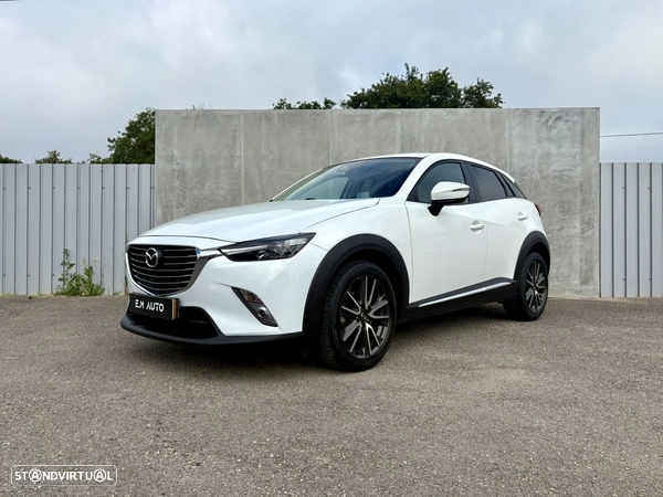Mazda CX-3 1.5 Sky.Excellence HT Leather White Navi