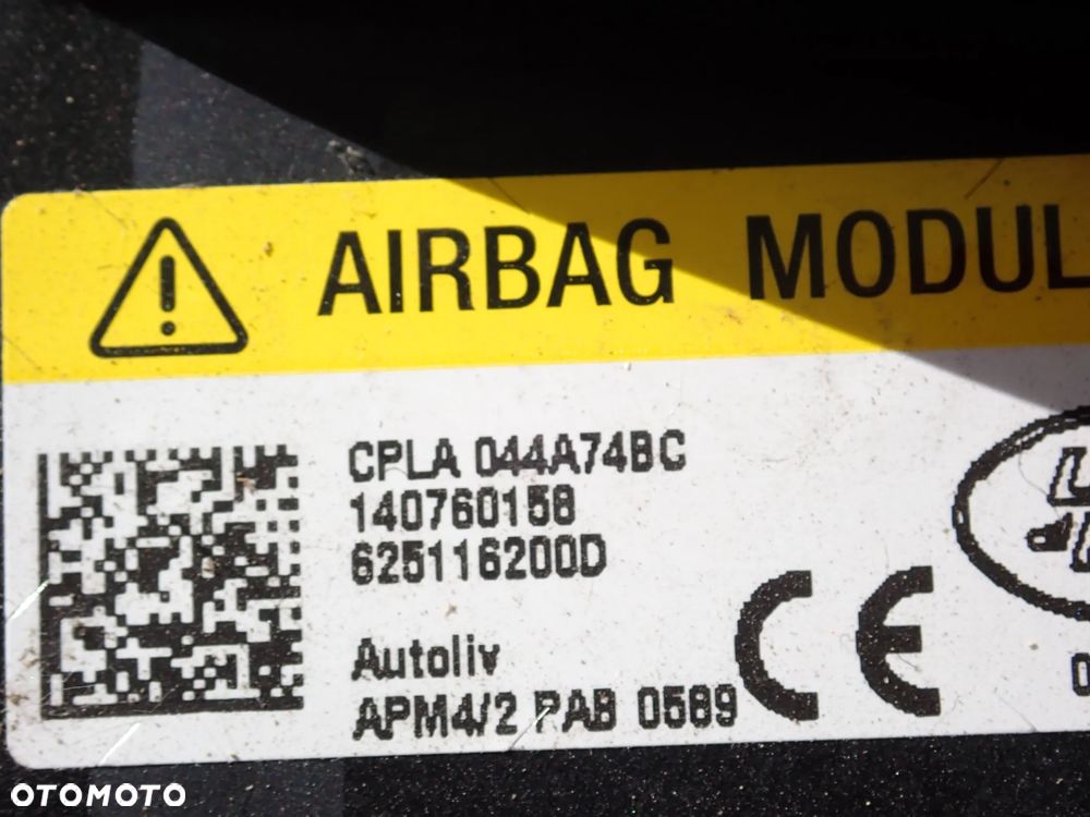 PODUSZKA POWIETRZNA PASAŻERA -  AUDI A4 Q5, Q7 LIFT, Q5 8R, A4 B8, TOURAN, A4 B8 LIFT, RANGE ROVER, GOLF VI, OPEL MOKKA MERCEDES W176 - 20