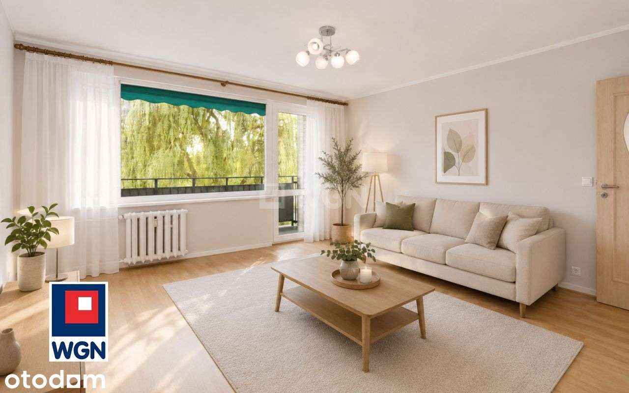 2 Pokoje/oddzielna kuchnia/ PIWNICA/parking/1 PIĘTRO/ Duży balkon!