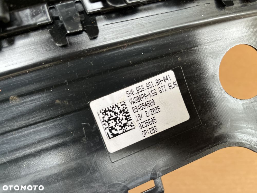 GRILL VW GOLF VIII LIFT LED ATRAPA ZDERZAKA GRILL GOF 8 R LIFT RLine - 13