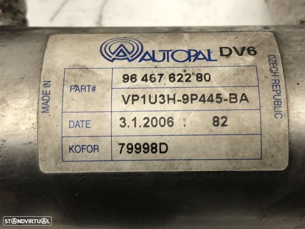 Válvula EGR e Radiador EGR PEUGEOT 207 1.6 HDi REF. MOTOR 9HZ - 3