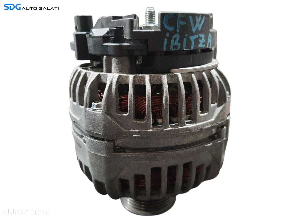 Alternator 150A Seat Ibiza 4 1.2 TDI CFWA 2008 - 2017 Cod 13420610 AZMT-49-035-1155 [N3788] - 4