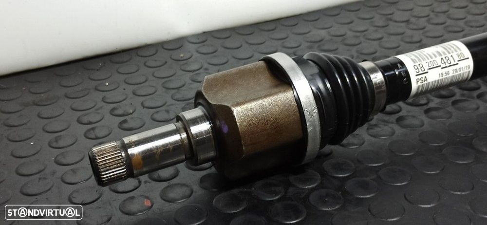 TRANSMISSÃO FRENTE ESQUERDA CITROEN JUMPY FUGÓN CLUB XS - 3