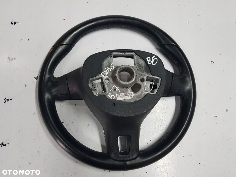 VW PASSAT B7 10-14r PASSAT CC GOLF VI KIEROWNICA SKÓRZANA 3C8419091BE - 8