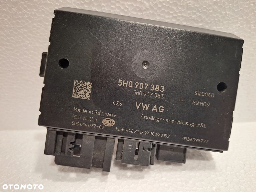 VW T6.1 moduł sterownik haka holowniczego 5H0907383 - 1