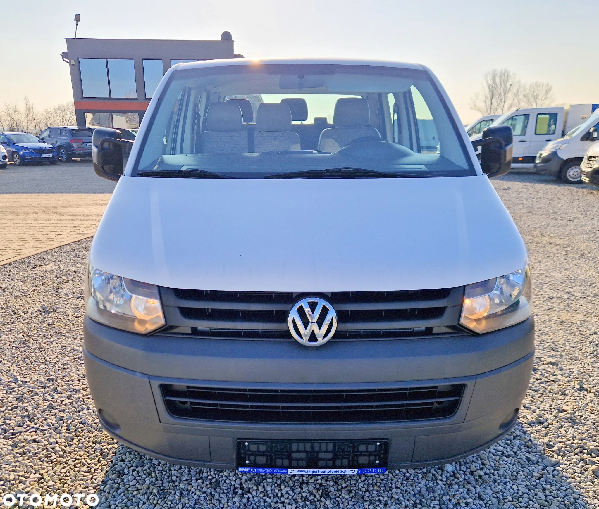 Volkswagen TRANSPORTER 2.0 TDI 102 KONNA 6 OSOBOWA BRYGADÓWKA DOKA SKRZYNIA 2.35 M GWARANCJA - 8