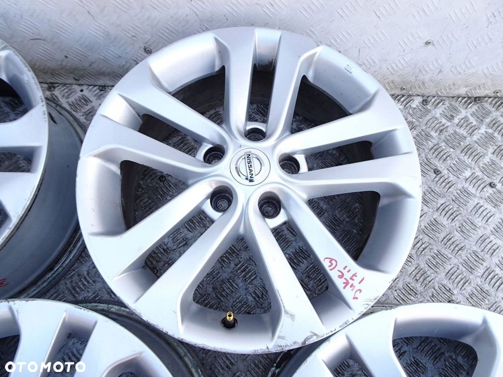 Alufelgi KPL. Nissan Qashqai J10 17" 5x114.3 ET 40 - 6